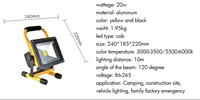 Prix d'usine bon marché Led Flood Light Projecteur Réflecteur Led Flood Lamp Rgb Délai de livraison rapide