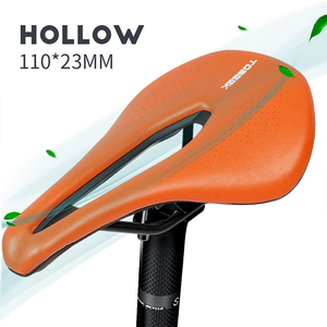 <span class=keywords><strong>Selle</strong></span> en cuir <span class=keywords><strong>confortable</strong></span> personnalisable pour femmes, pour vélos <span class=keywords><strong>de</strong></span> montagne/route - Légère, imperméable, ventilée, design sportif - Product Image 5