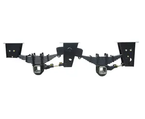 CQFN trailer accessories germanType Suspension 2 Axles 3 Axles suspension with Equalizer for trailer parts