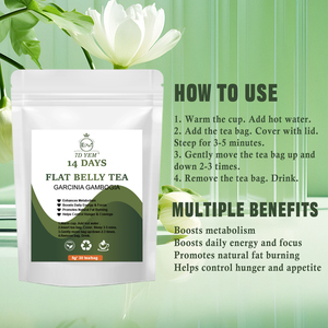Thé ventre plat 14 jours pour une aide naturelle à la combustion des graisses dans la gestion du poids - Product Image 3