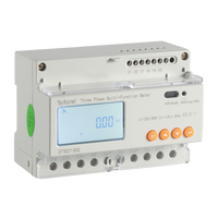 Medidor de Energía Trifásico Acrel DTSD1352 RS485 (MODBUS-RTU) Precisión 0.5s 380V Pantalla LCD Garantía de 2 Años para Gestión de Energía