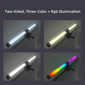 Barra Luminosa RGB per Monitor, Lampada da Scrivania a LED Dimmerabile con Design Asimmetrico, Alimentata via USB, per Gaming e Lavoro d'Ufficio - Product Image 6