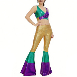 Disfraz <span class=keywords><strong>de</strong></span> Bailarina <span class=keywords><strong>de</strong></span> <span class=keywords><strong>Carnaval</strong></span> Brasileño, Conjunto Sexy <span class=keywords><strong>de</strong></span> Dos Piezas para Mujer, Disfraz <span class=keywords><strong>de</strong></span> Cosplay <span class=keywords><strong>de</strong></span> Bailarina <span class=keywords><strong>de</strong></span> Discoteca, Traje para Desfile y Actuación - Product Image 2