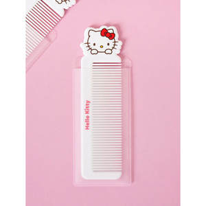 Peine de palo de plástico con personaje de Hello Kitty para el cabello Peines de diseño lindo - Product Image 1