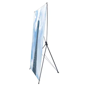 Nhà Máy Mới Chuyên Nghiệp Lắp Ráp Dễ Dàng Custom Made Retractable Nhà Sản Xuất Hiển Thị Dọc Banner Stands