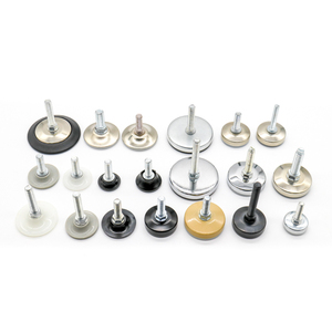 Đồ Nội Thất San Lấp Mặt Bằng Chân Cao Su Thép Không Gỉ Có Thể Điều Chỉnh San Lấp Mặt Bằng Chân Bộ Dụng Cụ Nhựa Có Thể Điều Chỉnh Trượt San Lấp Mặt Bằng Vít Với Chân - Product Image 3