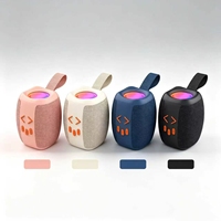 JEDEL Mini Portable 5.3 Speaker 5W Speaker Nirkabel Kartu TF USB AUX Kain Audio Luar Ruangan Rumah
