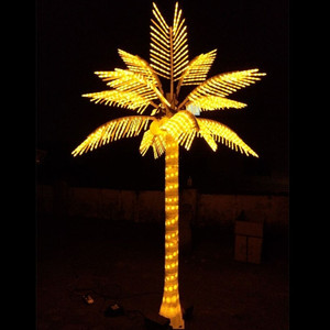 Decorative Palm Tree LED Light for Garden Pathway and Outdoor Landscape Festival Lighting Display with Tropical Atmosphere - Product Image 4