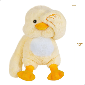 Muñecas encantadoras personalizadas <span class=keywords><strong>para</strong></span> niños pequeños, juguetes <span class=keywords><strong>de</strong></span> pato amarillo <span class=keywords><strong>de</strong></span> peluche <span class=keywords><strong>para</strong></span> <span class=keywords><strong>dormir</strong></span>, regalos <span class=keywords><strong>de</strong></span> cesta <span class=keywords><strong>de</strong></span> Pascua, juguetes <span class=keywords><strong>de</strong></span> peluche <span class=keywords><strong>de</strong></span> pato Animal <span class=keywords><strong>de</strong></span> 12 pulgadas - Product Image 3
