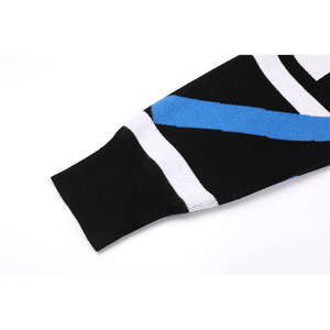 Biểu Tượng Tùy Chỉnh OEM & ODM Jacquard Dài Tay Áo Dệt Kim Người Đàn Ông Áo Thun Áo Len Cơ Bản Hàng Dệt Kim Thời Trang Dệt Kim Áo Len Người Đàn Ông - Product Image 5