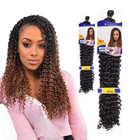 Cheveux Tressés au Crochet FreeTre Onde d'Eau 22 Pouces pour Passion Twists Cheveux Synthétiques à Tresser Style Profond en Stock