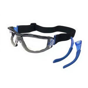 WELTA Factory CE EN16321 Personal Care Clear Anti-Scratch/Anti-Fog Full-Frame Protective Safety Goggles <b>Glasses</b> Temple Headband - Product Image 1