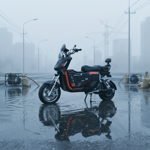 Diseño Práctico, Directo de Fábrica, Motocicleta Eléctrica con Motor sin Escobillas de 5000W, Batería de 72V de Larga Duración <span class=keywords><strong>para</strong></span> Entrega Comercial de Última Milla - Product Image 4