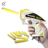 Pistolet jouet Chengji, lanceur de balles souples, jeu de tir de simulation sécurisé, design cool, pistolets jouets miniatures manuels portables
