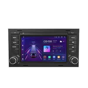 Junsun-Autoradio Android pour Audi A4, écran tactile multimédia, accessoires 7 pouces, pour Audi A4, B9, B8, B7, B6, S4, RS4
