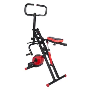 2021 Indoor Folding Exercise Bike Total Body Crane Sports Fitness Equipment Total Crunch Machine Horse Riding Exercise Machine