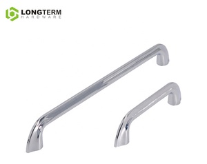 现代锌合金橱柜衣柜门把手手指拉家具厨房橱柜抽屉把手 - Product Image 2