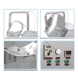 Mini máquina de recubrimiento de alimentos de almendra gomosa a la venta para fechas de nueces Candy Chocolate Sugar Pan para molino de harina y uso de panadería - Product Image 2