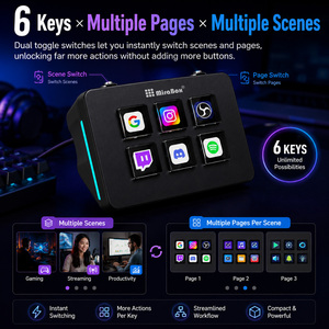MiraBox Mini Teclado Programable con Atajos, Macro Pad para Productividad en la Oficina, Flujo de Trabajo con IA, Edición de Video y <span class=keywords><strong>Photoshop</strong></span> - Product Image 3
