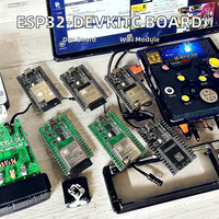 Carte de développement YHX ESP32-DevKitC avec module de liaison CP2102/CH9102 et modules WiFi WROOM-32D/32U/ROVER/B/IB – Chine