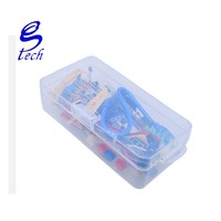 Kit de inicio R3 Breadboard Kit de aprendizaje simple básico para Diy School Education Lab Kit de aprendizaje electrónico educativo