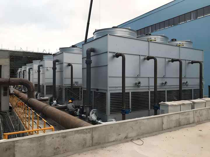 Closed Water Cooling Tower Closed Loop Cooling Tower Cross Flow Closed ...