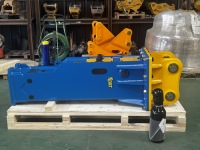 Marteau brise-roche hydraulique silencieux RIBETTER, très vendu, pour excavatrices, usage en construction, moteur, boîte de vitesses, haute qualité