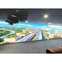 Pelindung Mata Anti Cahaya Biru Terpolarisasi Optik Layar Iklan 3D Dalam Ruangan