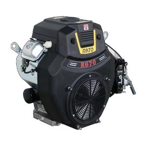 Motor de Gasolina R670 de 24 HP, Bicilíndrico en V, Eje Horizontal, OHV, 670 cc, para CSJHPSS para Rato - Product Image 1