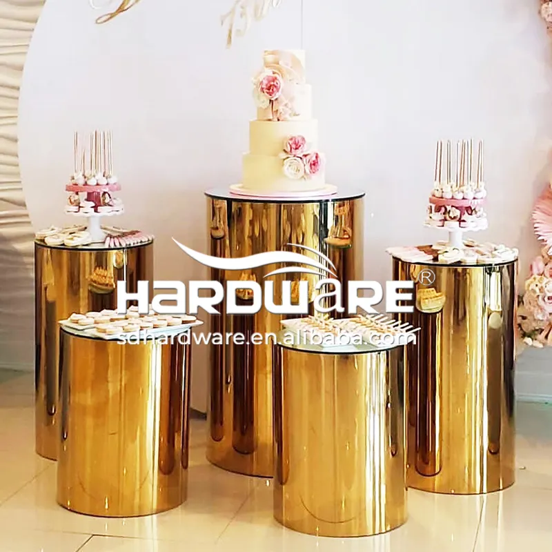 Wedding event furniture changed color pillar party supplies decorations