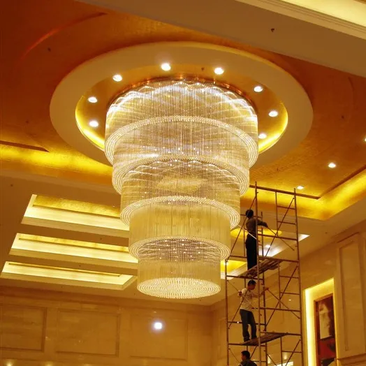 Kunststoff Kronleuchter Mit Decken ventilator Made In China
