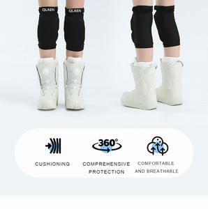 아이스 하키 스키 세트 다리와 무릎 보호, 낙하 방지 및 내마모성 3D 보호 세트 - Product Image 5