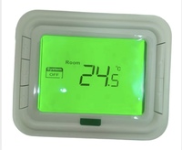 Termostato de Aire Acondicionado Central con Pantalla Capacitiva Horizontal, Ángulo de Visión de 12 Horas, Montaje en PCB