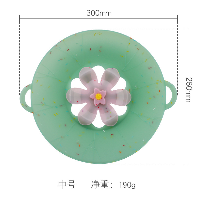 Medium size, 26cm, fruit green (semi-transparent)