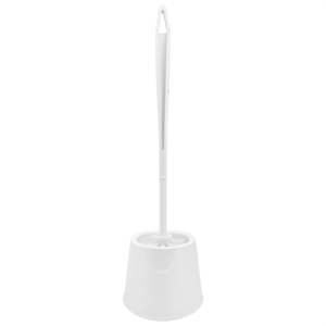 Spazzolino WC con supporto bianco per la pulizia del bagno - Product Image 2
