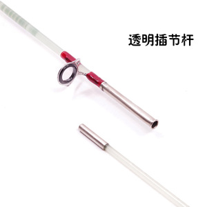 Caña de pescar en hielo de 60/80/100 cm, eje sólido, corta y portátil para pesca en hielo - Product Image 2