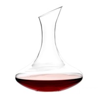 2025 Carafe à vin en verre de haute qualité 1500ml Design moderne Bubbler à vin rouge