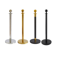 Récompenses de fête d'événement traditionnel 6 pièces ensemble tapis rouge velours suspendu balustrade barrière poteau corde poteau et cordes