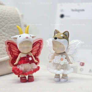 Nuevo Vestido 2026, Atuendo Moderno y Lindo para Muñecas de 3 Pulgadas, Falda de Encaje con Flores, Accesorios para Decoración y Exhibición - Product Image 3