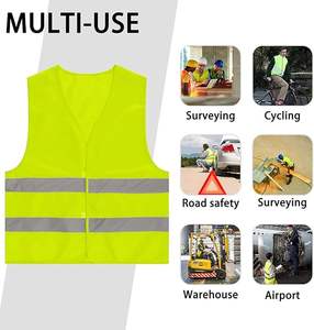 <span class=keywords><strong>Veste</strong></span> de sécurité réfléchissante de haute qualité et bon marché pour moto et vélo, vêtements de travail, gilet de sécurité - Product Image 4