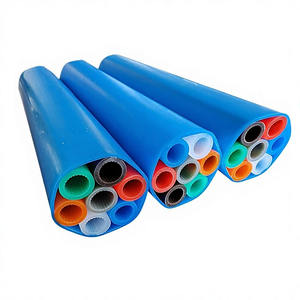 أنبوب حماية للكابلات البصرية 7 اتجاهات 14/10 مم للدفن المباشر، قناة حزمة من الأنابيب الدقيقة المصنوعة من البولي إيثيلين عالي الكثافة - Product Image 4