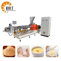 Ligne de production de farine nutritionnelle, machine extrudeuse à double vis pour céréales instantanées pour bébés