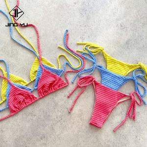 Customized OEM Bikini Swimsuit Bikini Set High Waisted <b>Print</b> Micro String Bikini Swimsuits for Women 2024 Thong Swimwear - Product Image 4