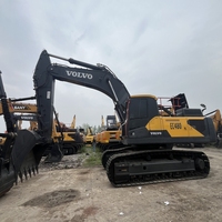 Vente Flash : Excavatrice sur Chenilles Volvo EC480 d'Occasion, 48 Tonnes, Bien Entretenu pour Carrière, Moteur et Système Hydraulique d'Origine Intact
