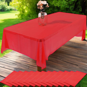 Rõ Ràng Nhựa Vuông Khăn Trải Bàn Dùng Một Lần Bảng Bìa Cho Nhà Hàng Quảng Cáo Đảng Giáng Sinh Bảng Bao Gồm Cho Nhà Sử Dụng - Product Image 6