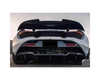 Convient pour McLaren 720S Retrofit Upgrade Ry Style Carbon Fiber Rear Diffuser Spoiler Rear Lip Kit