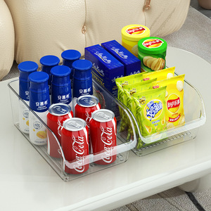 Refrigerator Storage Boxes Rectangle Food Grade With Lid Easy To Clean For <b>Fridge</b> Organizer - Product Image 2
