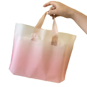 Zd Nhà Máy Trực Tiếp Tùy Chỉnh In PVC Frosted Nhựa Side Gusset Túi Thời Trang Dày Quần Áo Bao Bì Ống Đồng In Ấn - Product Image 6