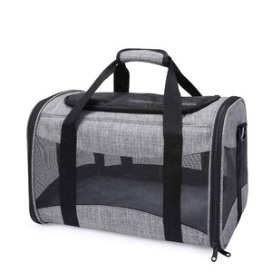 Toptan fabrika üreticisi taşınabilir havayolu Tote Pet seyahat Pet kedi köpek açık taşıyıcı taşıma çantası - Product Image 6