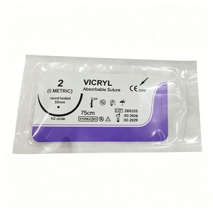 <span class=keywords><strong>Sutura</strong></span> Quirúrgica de Nylon y Polipropileno PGA Veterinaria 1/2 Círculo con Aguja para Hospital Veterinario - Product Image 5